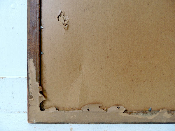 ゲツセマネの祈り1900-1920年 イエスキリスト・木製フレーム・アンティーク・額縁 装飾 聖品