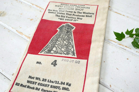 MAGNUM SHOT 銃 マグナムショット キャンバス地 ヴィンテージ 弾丸袋 布袋 USA