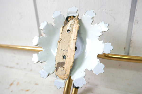 デコラティブ フラワー ゴールドトーン ヴィンテージ タオルハンガー タオル掛け タオルバー USA