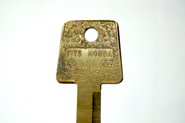 FITS HONDA U.S.A. ホンダ・真鍮製・アンティーク&ヴィンテージ 鍵・キー