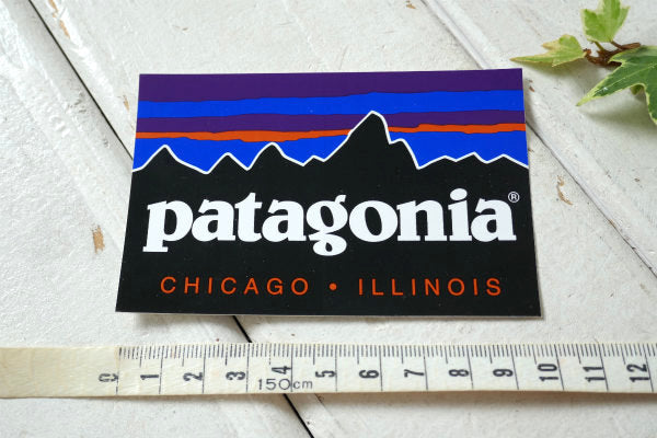 patagonia・パタゴニア イリノイ州 シカゴ 限定・非売品・ステッカー・アウトドア・キャンプ