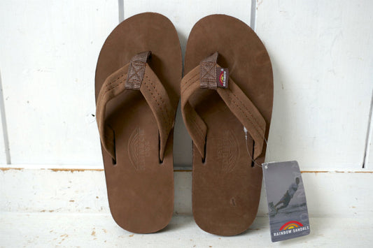 【RAINBOW SANDALS】レインボーサンダル・エスプレッソ・MEN'S・M・ステッカー1枚