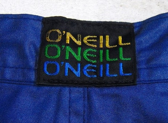 【O'NEILL】オニール・ブルー・デッドストック・ヴィンテージ・サーフパンツ/トランクス