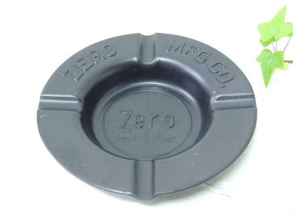ゼロハリバートン・黒 Zero・アドバタイジング・ヴィンテージ・灰皿  アシュトレイ・USA
