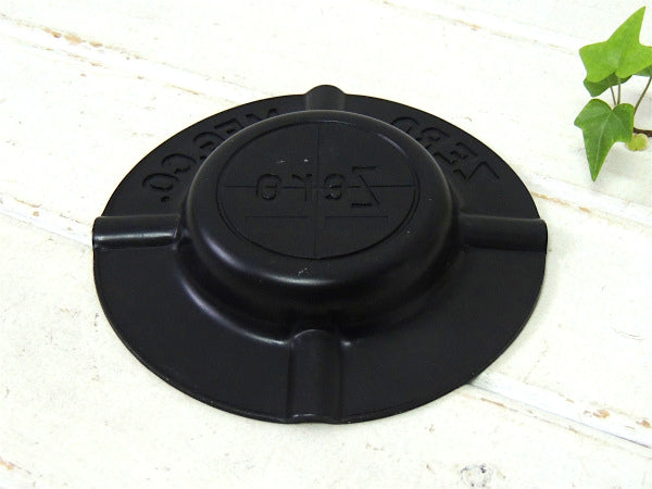 ゼロハリバートン・黒 Zero・アドバタイジング・ヴィンテージ・灰皿 アシュトレイ・USA