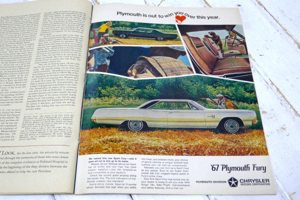 LOOK ルック USA・ヴィンテージ・雑誌・1967/01/24 広告・アドバタイジング・印刷物