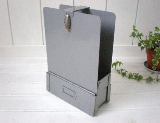 スチール製・ヴィンテージ・書類スタンド・書類ラック/工業系/USA