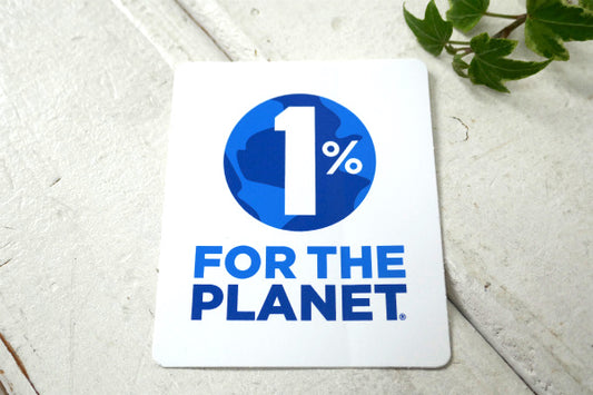 地球 パタゴニア・patagonia 1% FOR THE PLANET ステッカー 自然環境 US