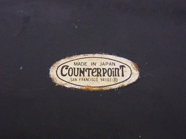 【COUNTER POINT】きのこ柄・入れ子式・ヴィンテージ・キャニスター・3個セット USA