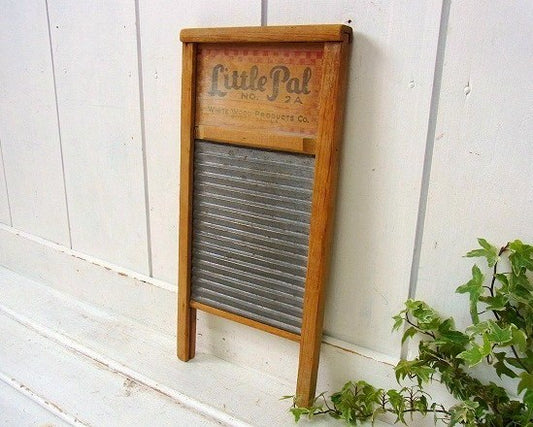 【Little Pal】小さなヴィンテージ・ウォッシュボード/洗濯板 USA