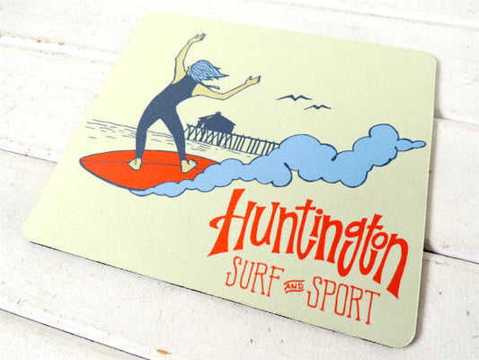 【CA限定・ハンティントン】オリジナル・マウスパッド・HSSサーフ&スポーツ・サーフショップ