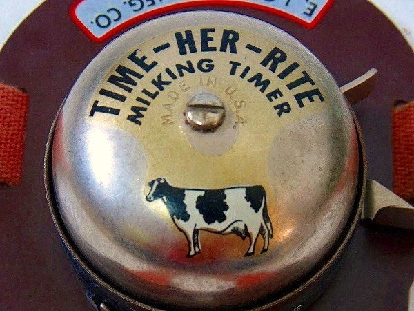 1960's MILKING TIMER 牛 ヴィンテージ ミルクタイマー USA カントリースタイル アメリカンビンテージ