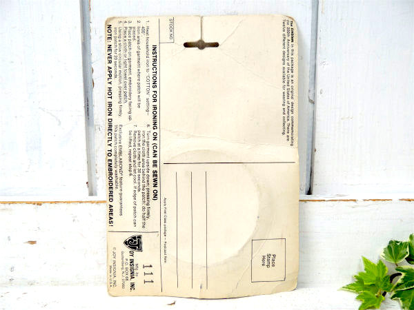 アメリカ合衆国・200周年記念 デッドストック・1976年・ヴィンテージ・ワッペン・刺繍・USA