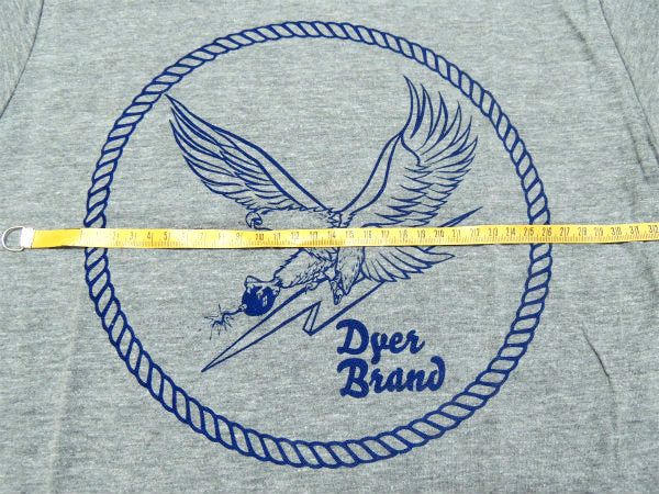 【DYER BRAND】ダイアーブランド“イーグル&ボンバー”Tシャツ&ステッカー/S