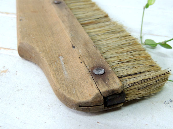 【Gerts, Lumbard】木製ハンドル・アンティーク・OLD・ペイントブラシ・平刷毛・ハケ