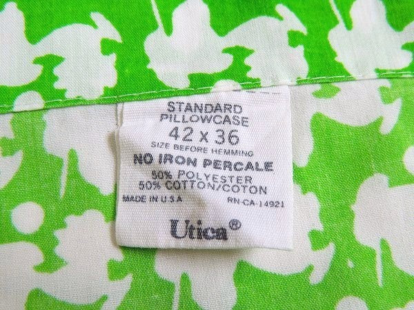 【スヌーピー】ベースボール柄・ヴィンテージ・USEDピロケース/枕カバー USA