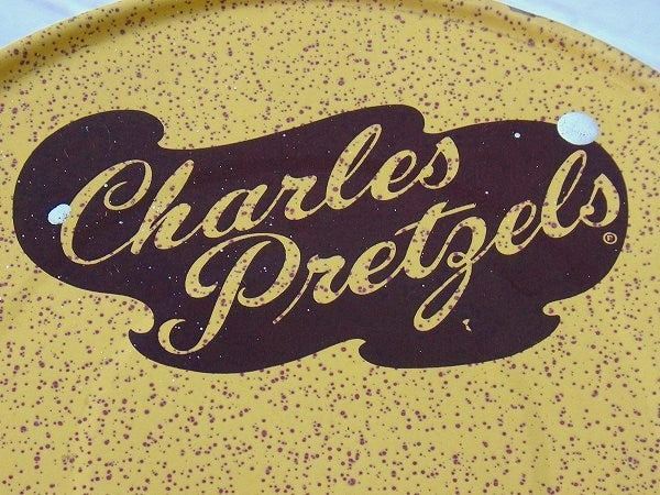 【Charles Pretzels】プレッツェル・ヴィンテージ・ティン缶　USA