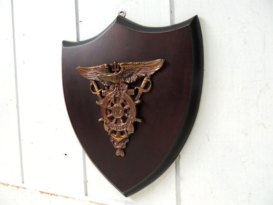 1923’s・イーグル USNA・海軍兵学校・ヴィンテージ・ミリタリー・ウォールデコ・壁掛け・看板