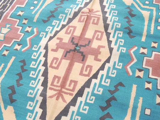 【Wamcraft】ネイティブアメリカン・サウスウエスタン・80'sヴィンテージ・バンダナ・ハンカチ