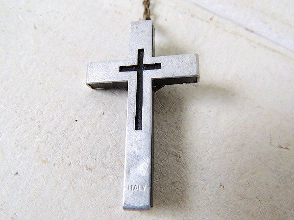 キリスト アンティーク・ビーズ・ロザリオ・十字架・聖品・イタリア ジュエリー