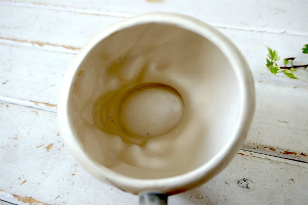 スカル ドクロ  輸出用  コレクタブル オブジェ 骸骨 ヴィンテージ・陶器製・マグカップ
