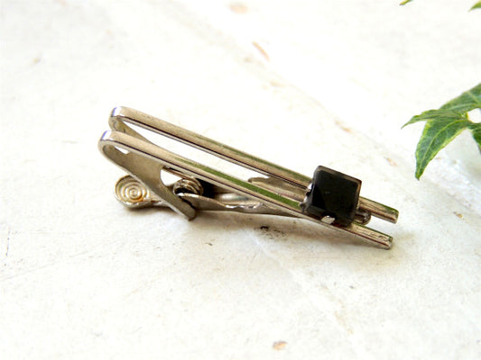 【ダブルライン×ブラックカラー】FOSTER・シック&シンプル・ヴィンテージ・タイピン・USA