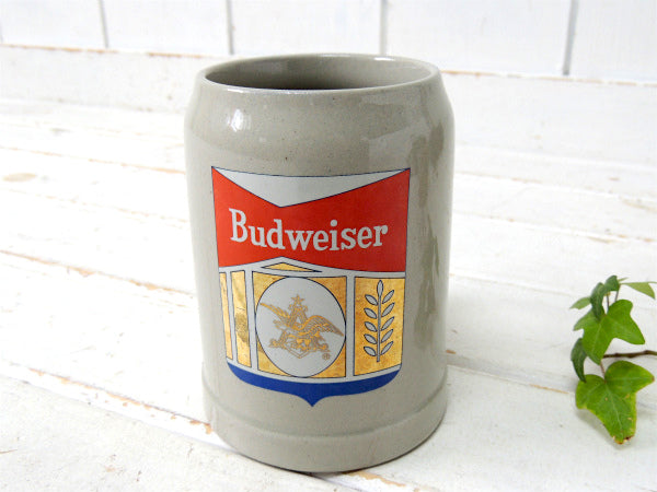 バドワイザー・1960's】西ドイツ製・ビンテージ・ビアマグ・陶器