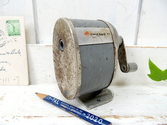 【APSCO・51】ヴィンテージ・ペンシルシャープナー/鉛筆削り・USA