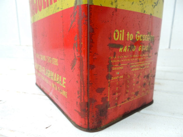 【DANGER・GASOLINE】ブリキ製・ヴィンテージ・ガソリン缶・モーター系・ガレージ・キャンプ