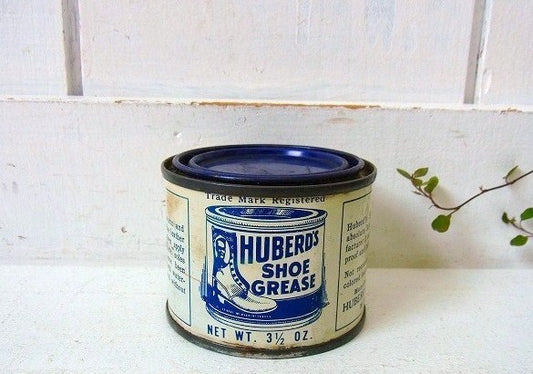 【HUBERD'S SHOE】ヒューバーズシューグリス・ヴィンテージ・ティン缶 USA