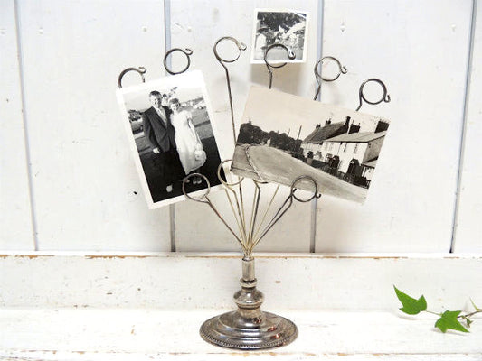 【GODINGER】ヴィンテージ・ワイヤーカードホルダー/フォトスタンド USA