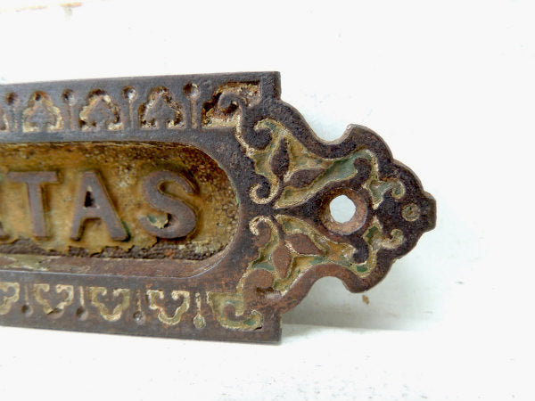 CARTAS クラシカル 模様・アイアン製・アンティーク・レターポスト・レタースロット・郵便受け