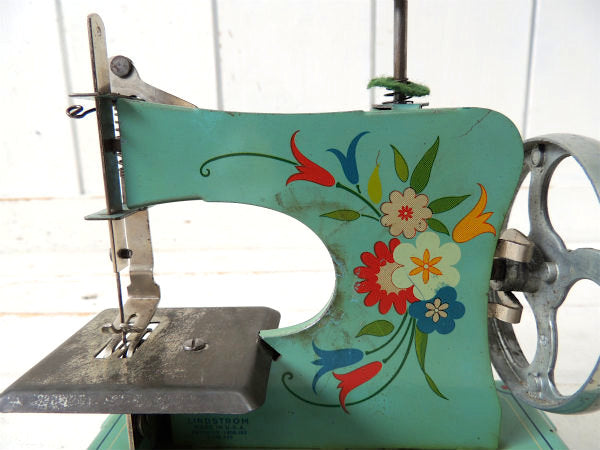 【LINDSTROM/1930's】アメリカ製・アンティーク・子供用ミシン・トイミシン・TOY