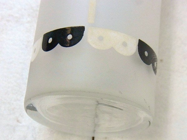 【LIBBEY】リビーグラス・トラ・メリーゴーランド柄・ヴィンテージ・グラス USA