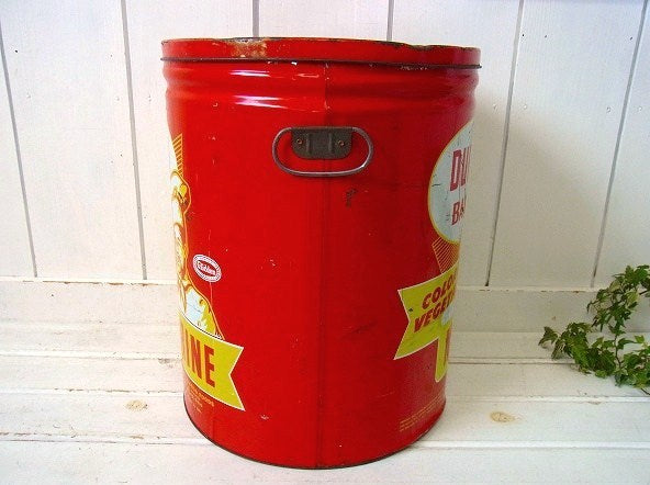 【DURKEE'S】マーガリンの大きなヴィンテージ・ブリキ缶/ティン缶 USA