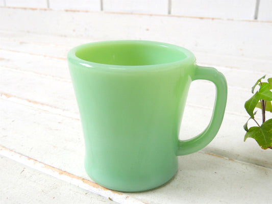 【ファイヤーキング】Fire King・50's・ジェダイ・Dハンドル・マグカップ・食器