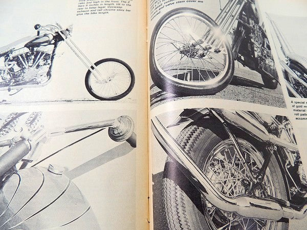 【1970/chopper:チョッパー/Sportster】ビンテージ・オートバイ雑誌・ハーレー