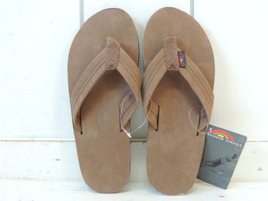 【RAINBOW】レインボーサンダル・ダークブラウン・MEN'S/M+ステッカー1枚