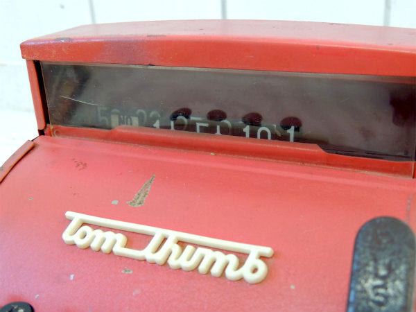 【1950~1960年代・Tom Thumb】ブリキ製・ヴィンテージ・TOYレジスター・おもちゃ
