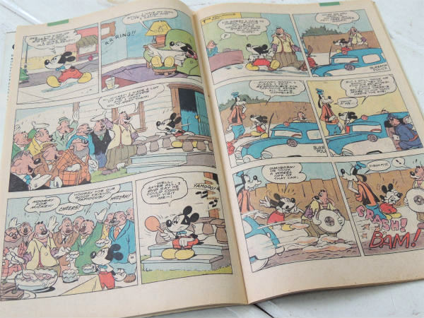 【 ミッキーマウス】ウォルトディズニー・ビンテージ・コミック/マンガ/洋書 USA