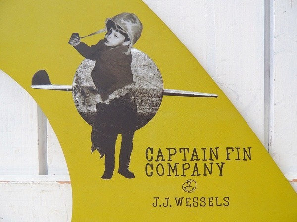 【Captain Fin】キャプテンフィン・JJウェッセル・フィン/9.0&ポスター2枚付き