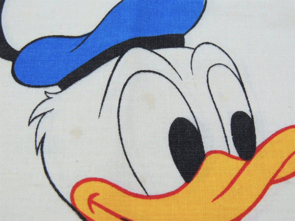 【ミッキー&フレンズ】ピクニック柄・ヴィンテージ・ピロケース/枕カバー USA