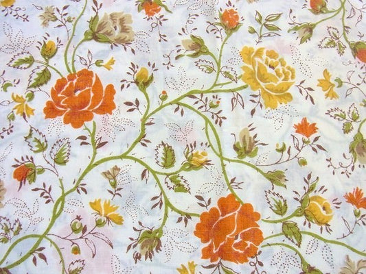 J.C.Penny・ジェージーペニー・花柄・ヴィンテージ・ピロケース/枕カバー USA