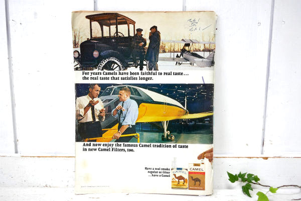 LIFE ライフ USA・チャーリーブラウン&スヌーピー アメリカンテージ・1967's・広告