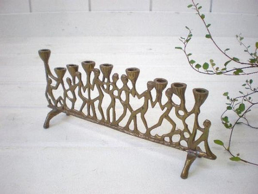 真鍮製 ヴィンテージ・キャンドルスタンド USA