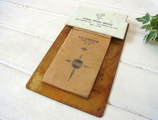 ノベルティ・ヴィンテージ・クリップボード/バインダー USA