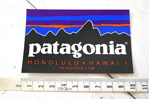 patagonia・パタゴニア ハワイ・ホノルル 限定・非売品・ステッカー・サーフィン