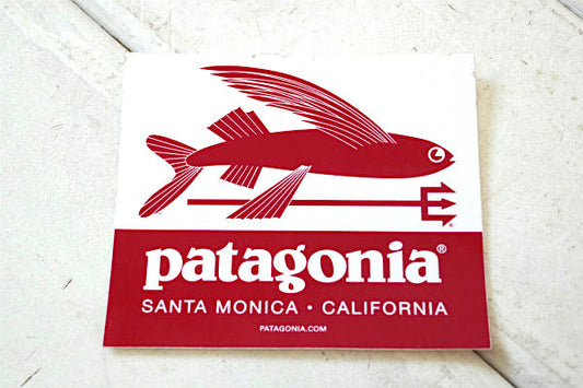 パタゴニア USA フライング・フィッシュ サンタモニカ・カリフォルニア・非売品・ステッカー