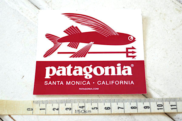 パタゴニア USA フライング・フィッシュ サンタモニカ・カリフォルニア・非売品・ステッカー