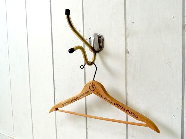 工業系・アルミ製・船舶用・ヴィンテージ・ウォールフック・ハンガーフック USA①